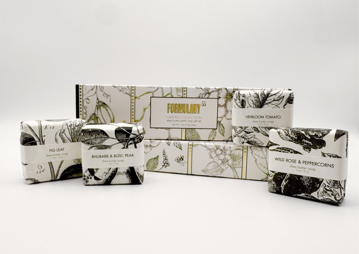 Garden Collection Gift Set - Petite Soap Gift Set of 4 Formulary 55