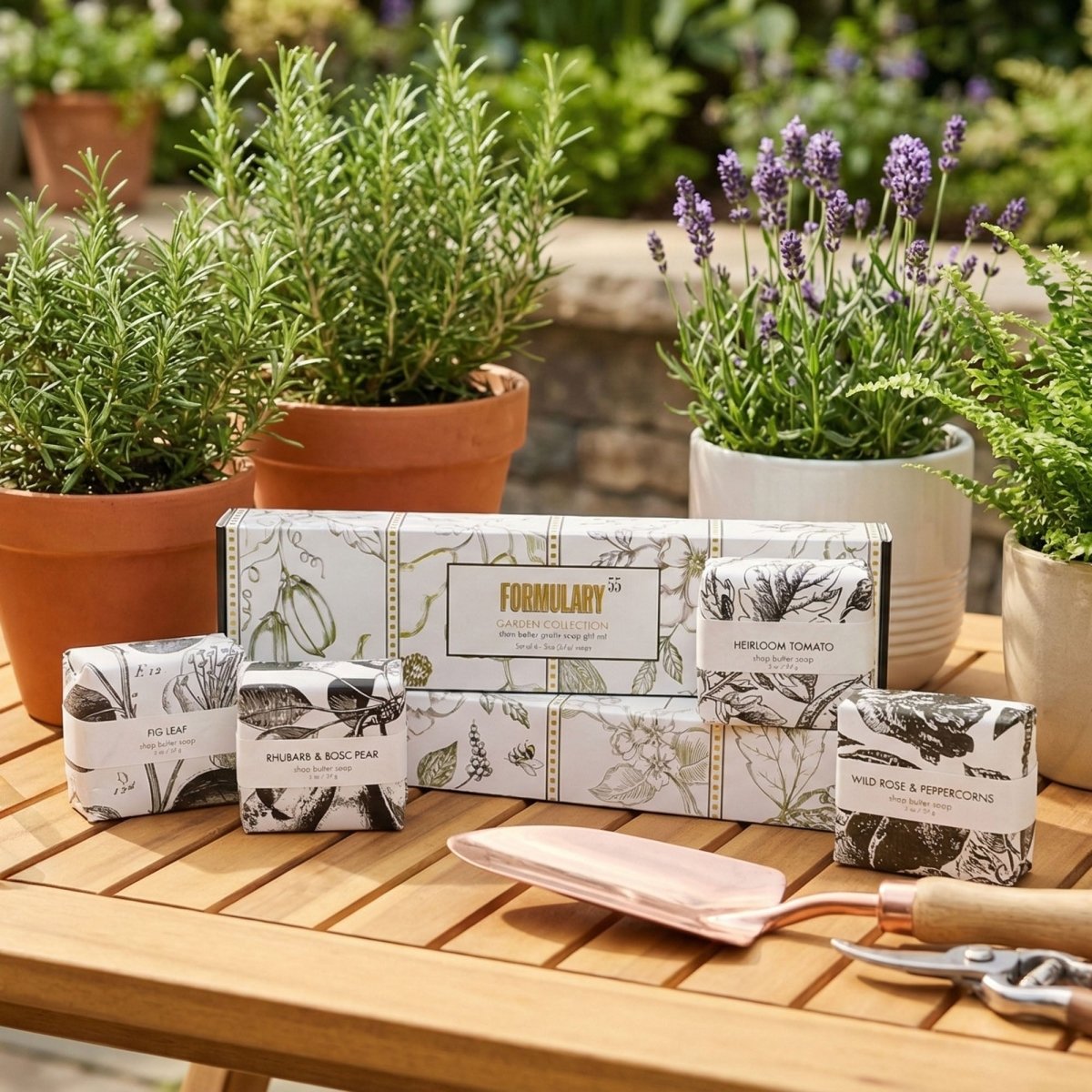 Garden Collection Gift Set - Petite Soap Gift Set of 4 Formulary 55