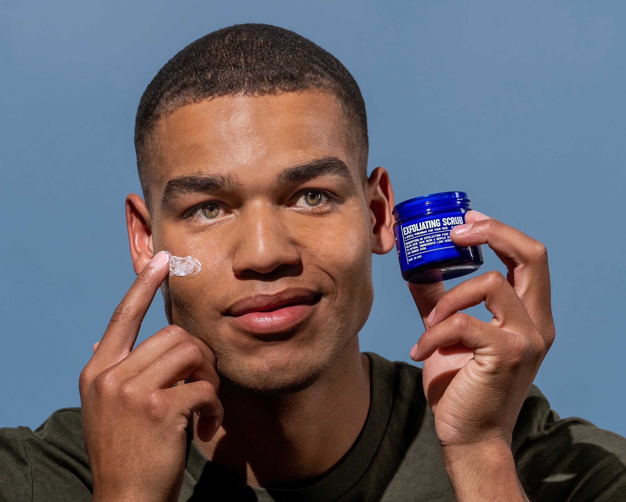 Gentle Exfoliating Scrub for All Skin Types Blu Atlas