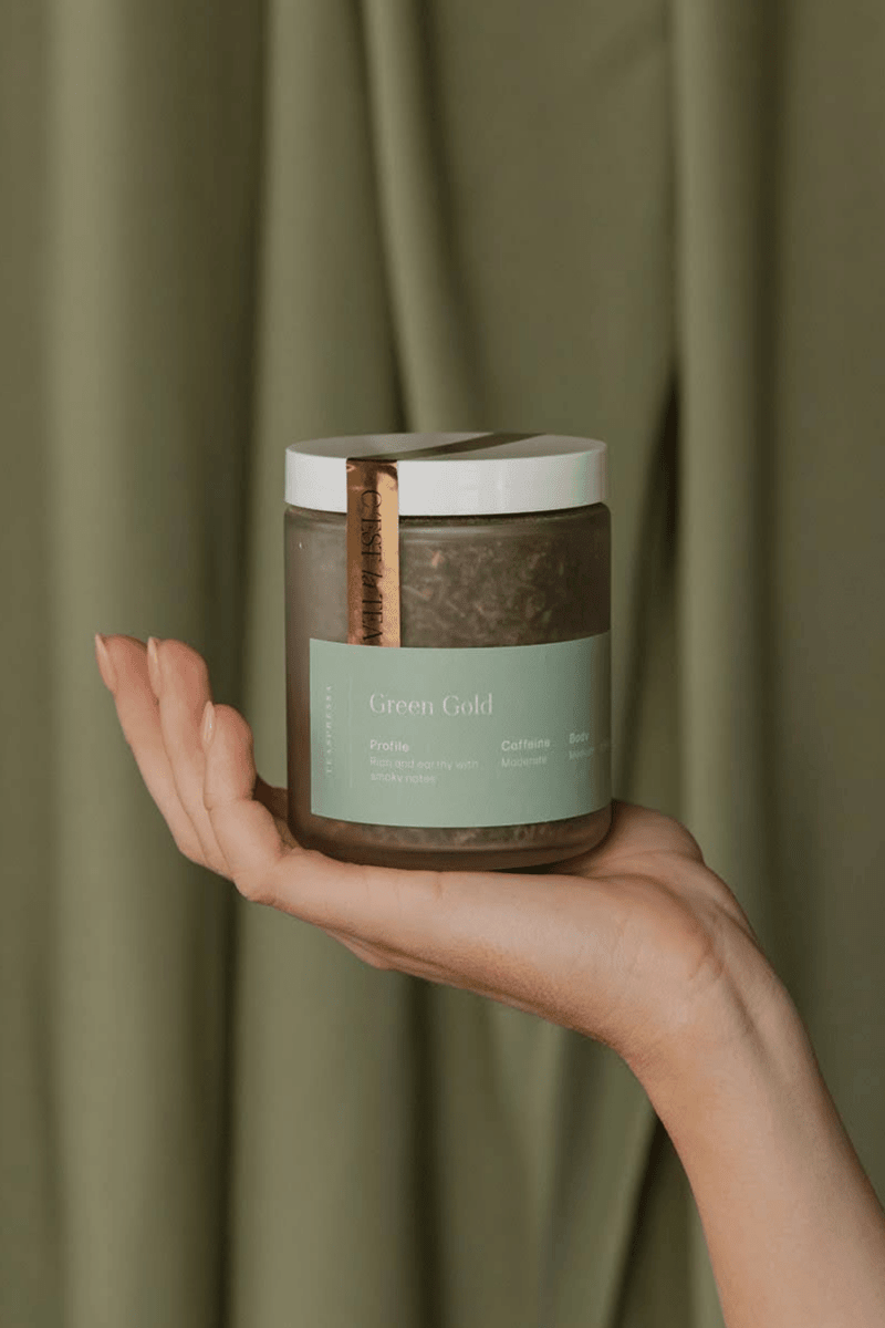 GREEN GOLD | TEA JAR Teaspressa