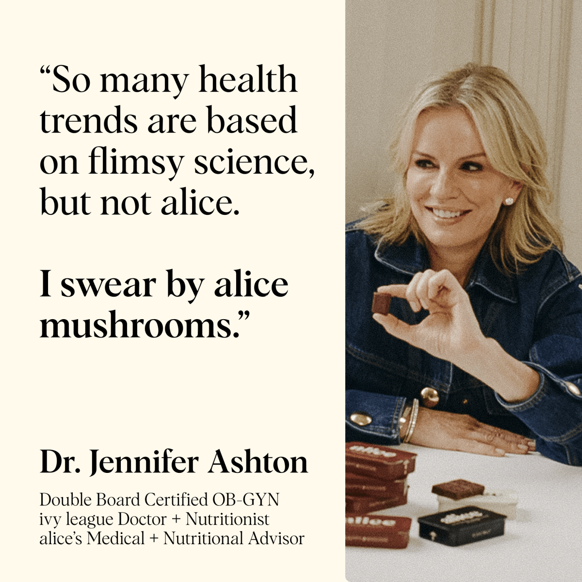 Happy Ending Functional Mushroom Chocolates alice mushrooms
