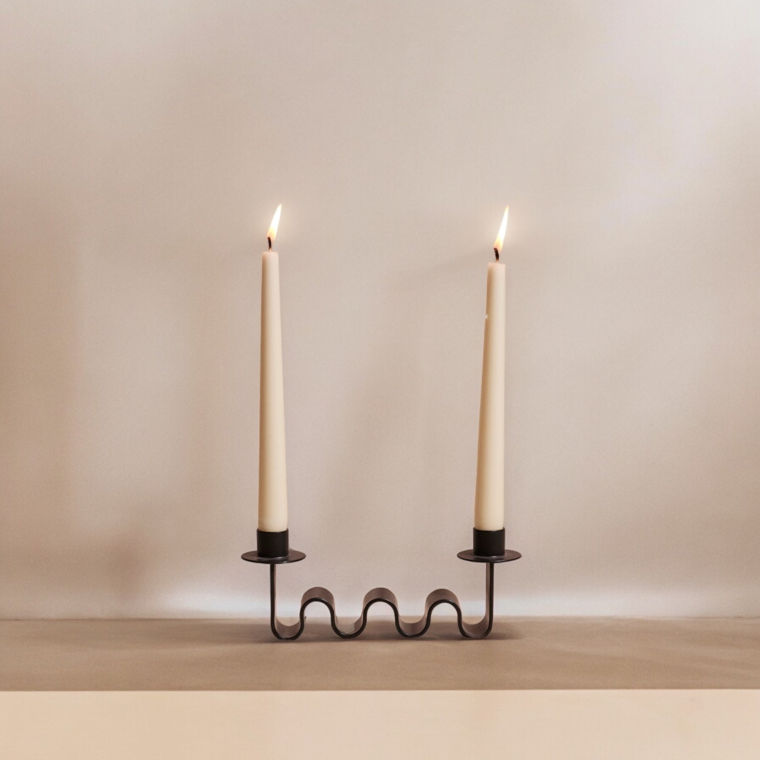Helen Black Candle Holder by MESO MESO