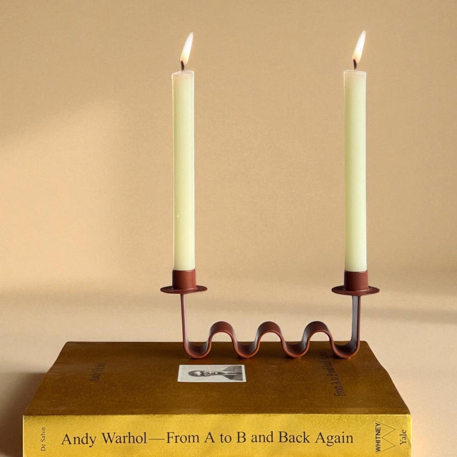 Helen Red Candle Holder by MESO MESO