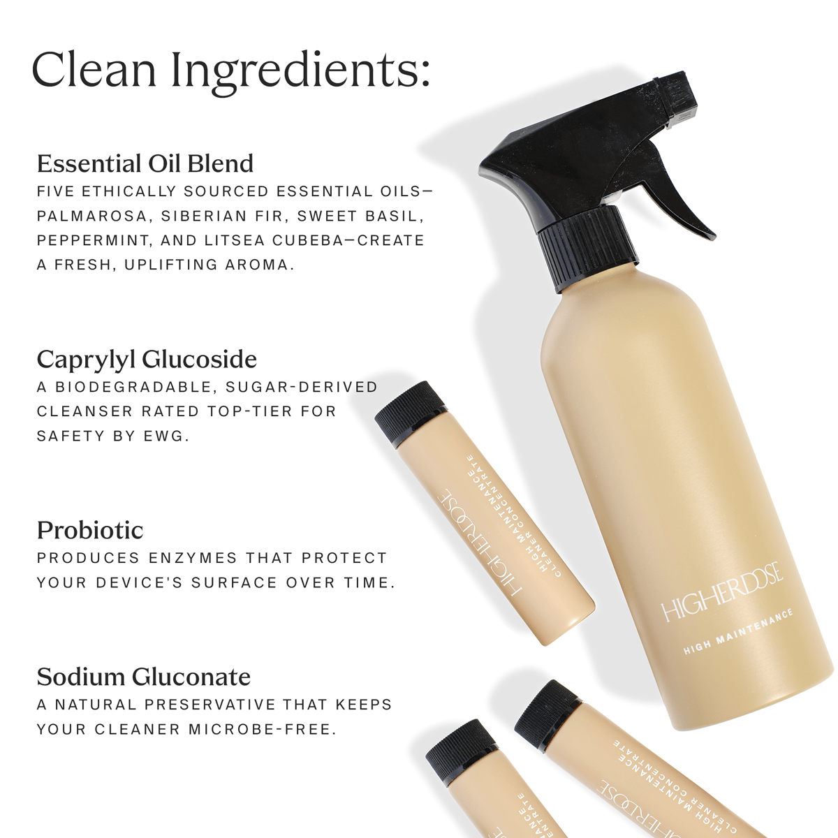 High Maintenance Cleaner HigherDOSE