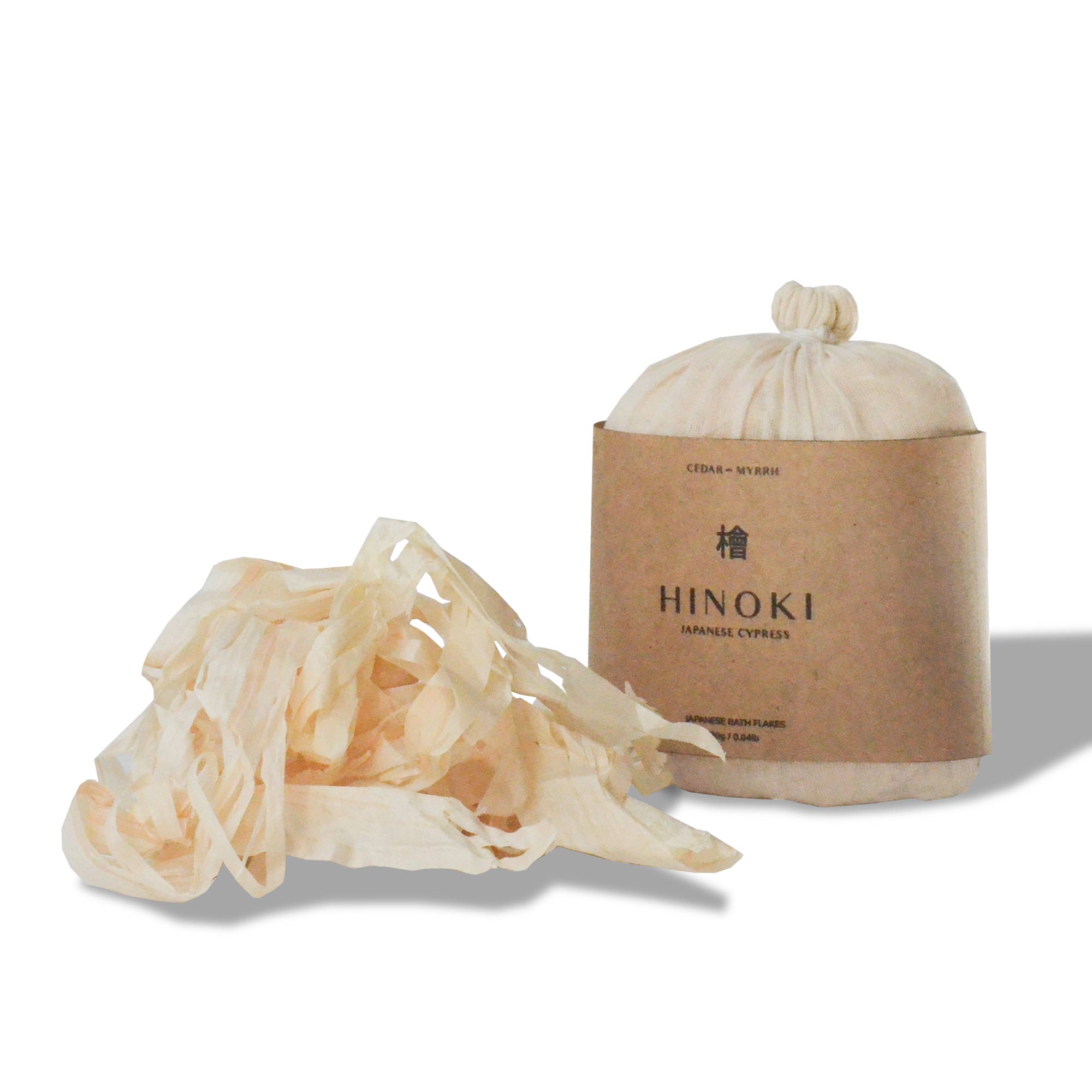 Hinoki Japanese Bath Flakes CEDAR AND MYRRH