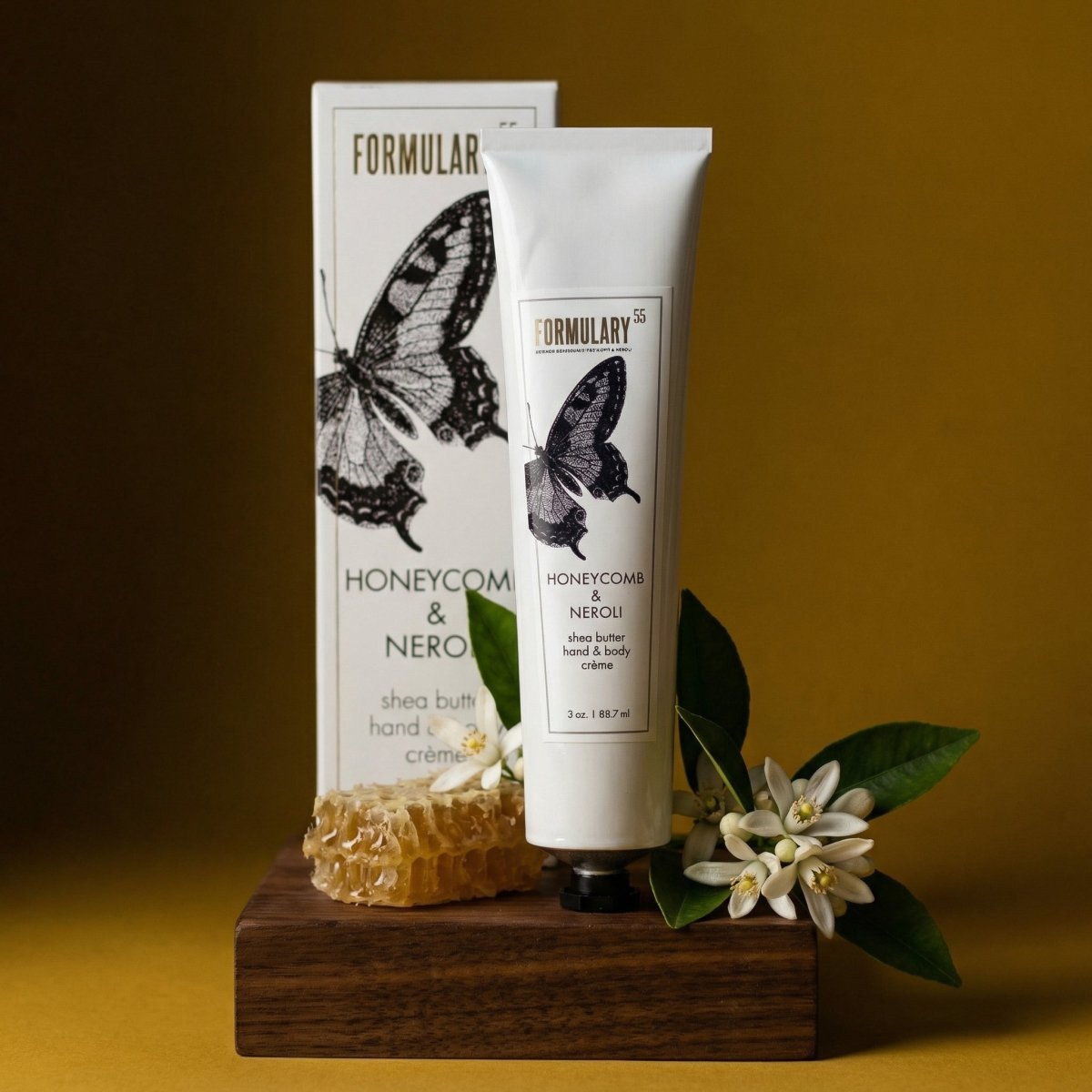 Honeycomb & Neroli - On-the-Go Shea Butter Hand and Body Creme Tube Formulary 55