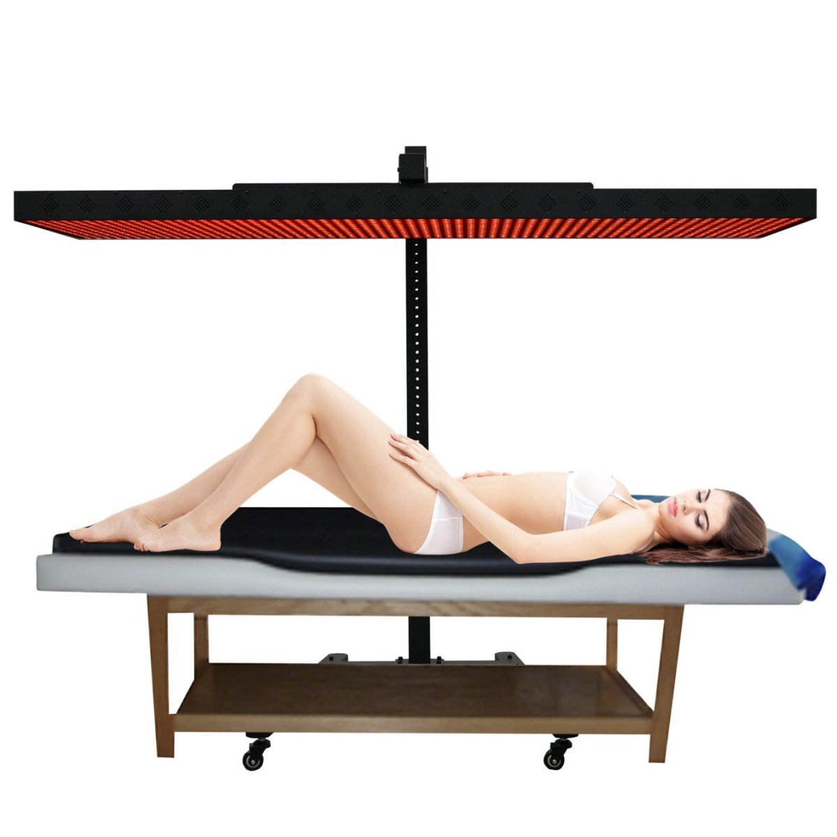 Horizontal Rolling Stand for EXESAS Red Light Therapy Panels, Compatible only with EXESAS Panels. (Stand Only, Panel Sold Separately) EXESAS