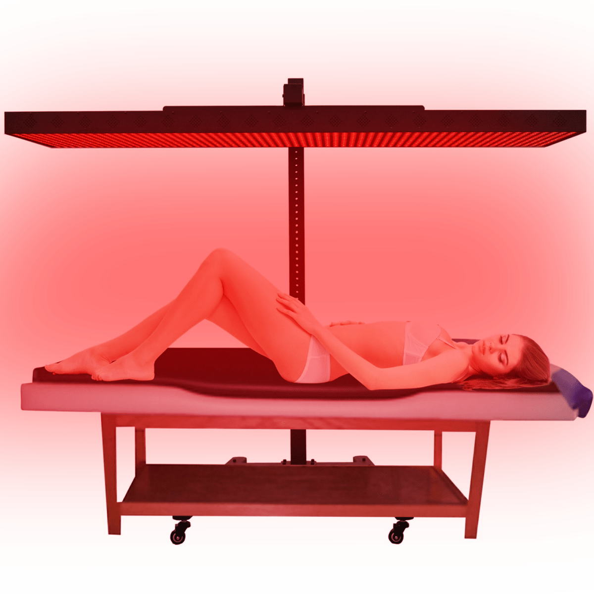 Horizontal Rolling Stand for EXESAS Red Light Therapy Panels, Compatible only with EXESAS Panels. (Stand Only, Panel Sold Separately) EXESAS