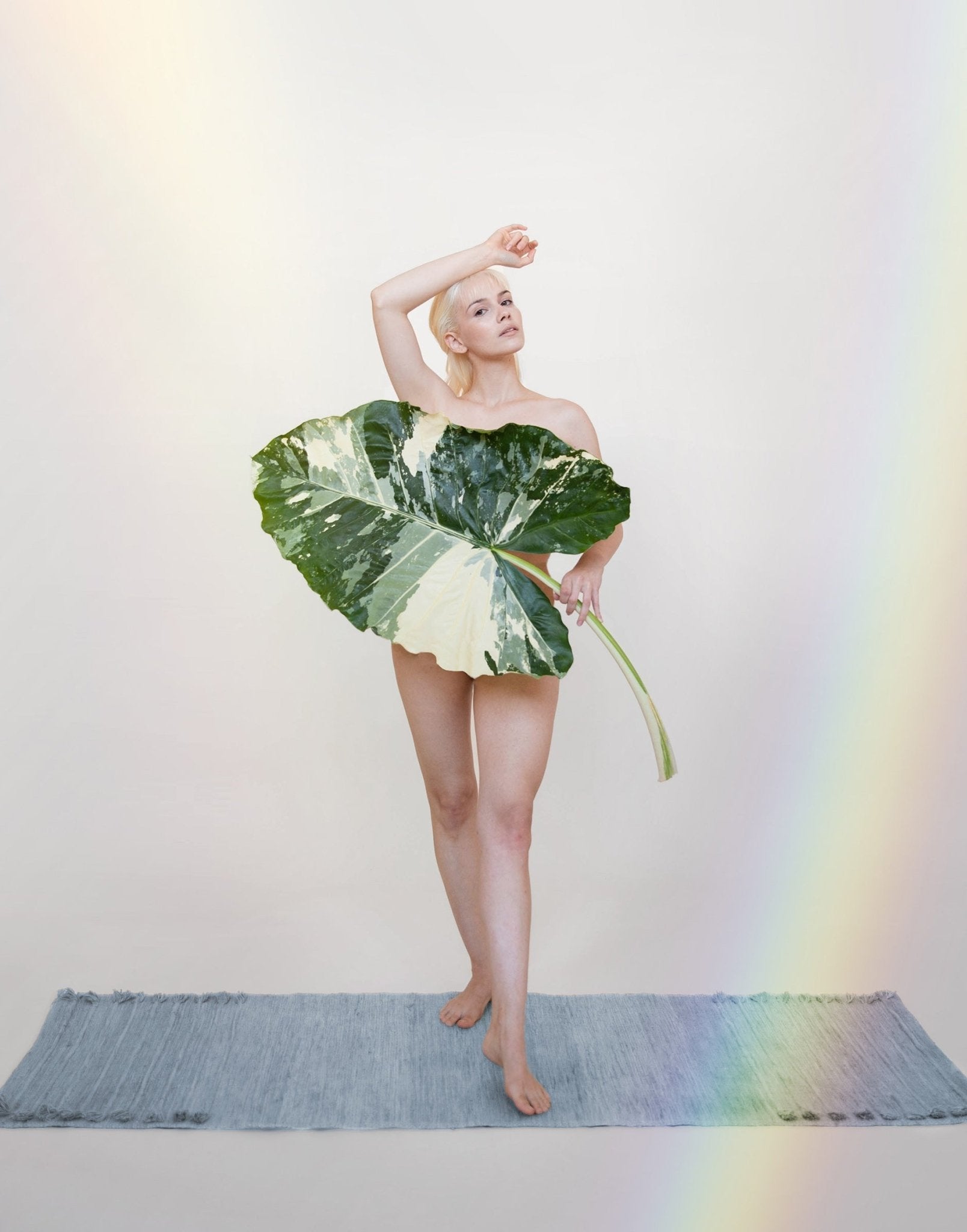 Indigo Moon - Naturally Dyed Herbal Yoga Mat okoliving