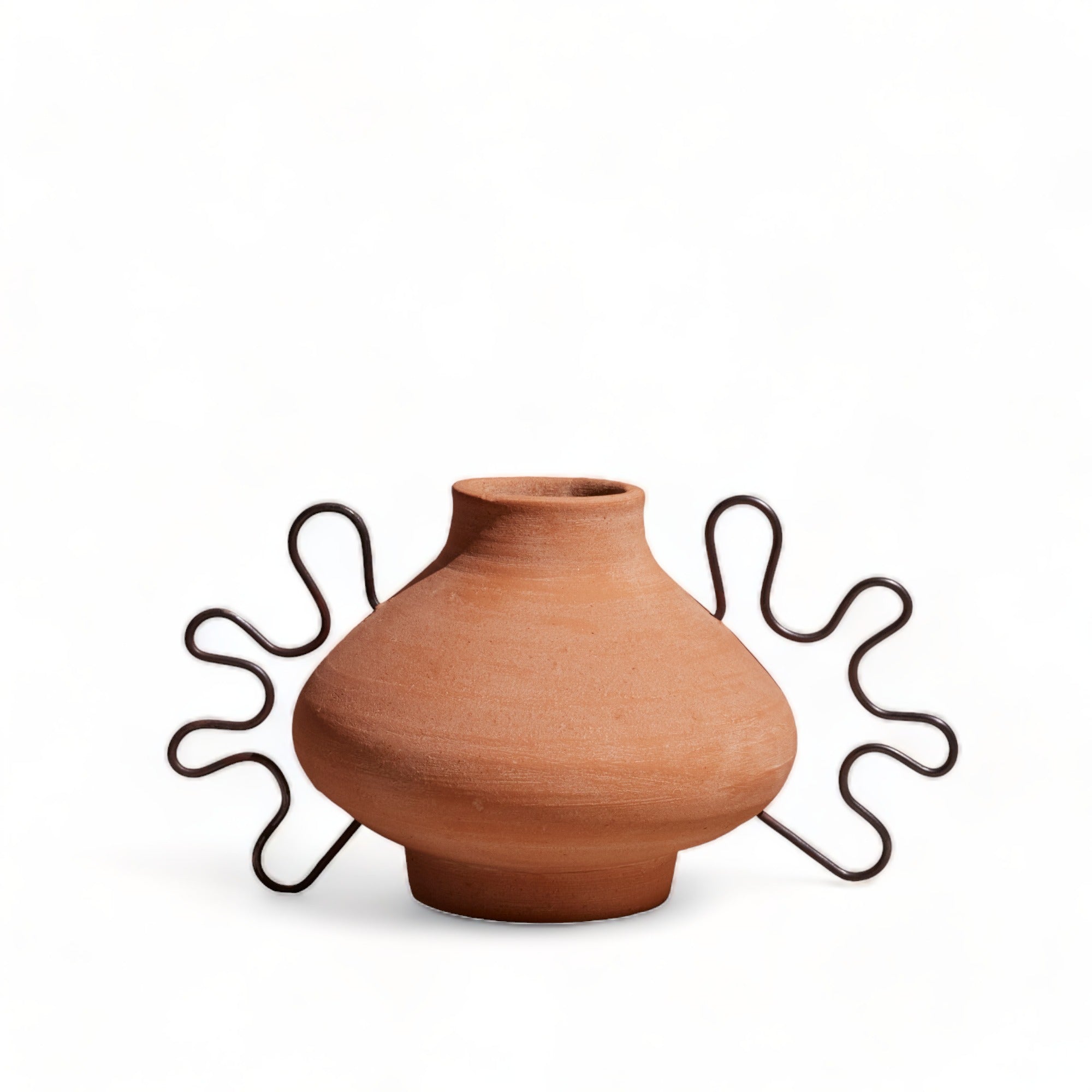 Ines Terracota Vessel by Diego Olivero Studio MESO