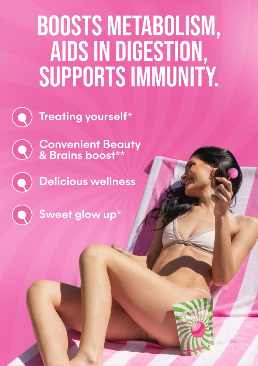 It Girl Superfood Greens Lollipops - Vegan Candy with Supergreens, Vitamins & Antioxidants It Girl Vitamins