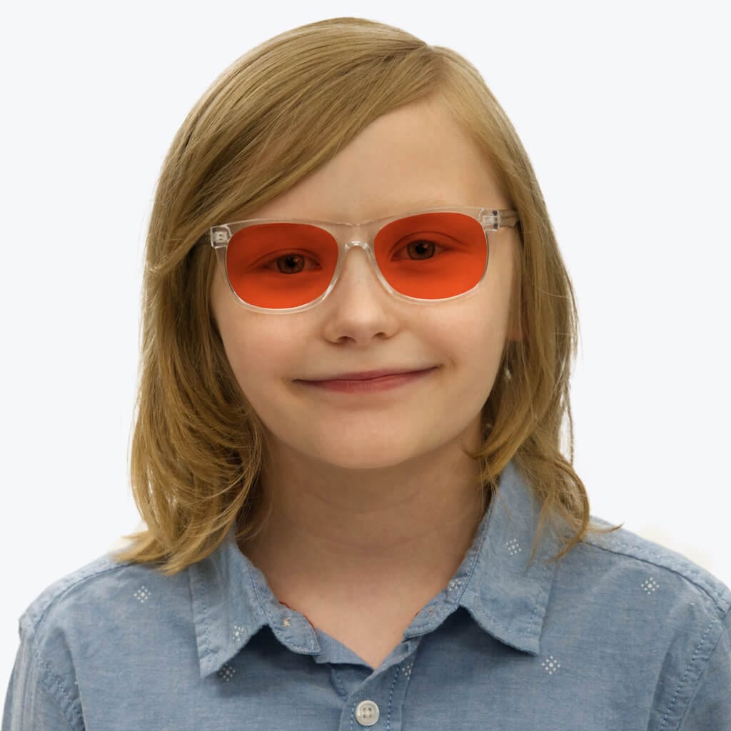 Kids NightFall Blue Blocking Glasses - Crystal BlockBlueLight