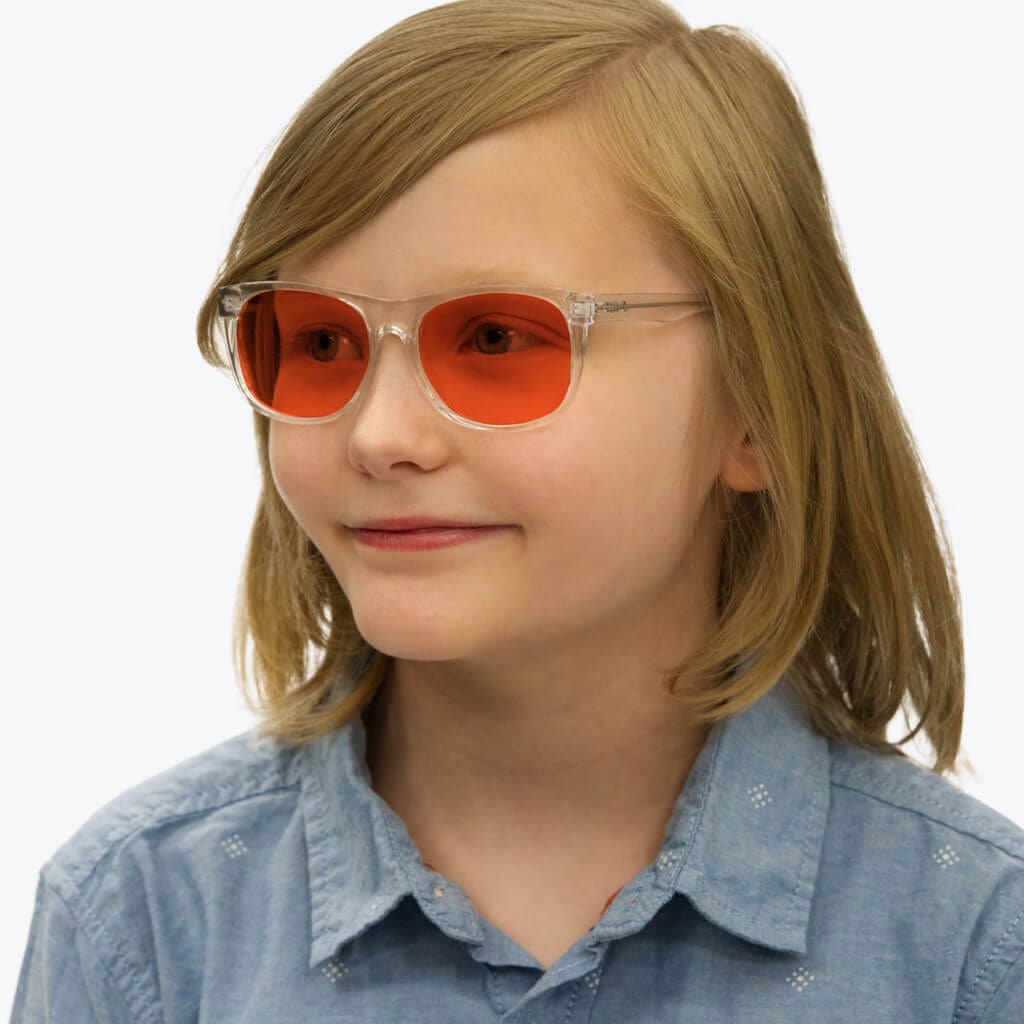 Kids NightFall Blue Blocking Glasses - Crystal BlockBlueLight