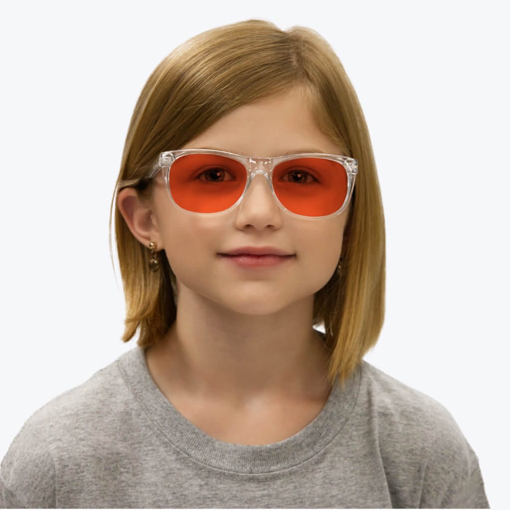 Kids NightFall Blue Blocking Glasses - Crystal BlockBlueLight
