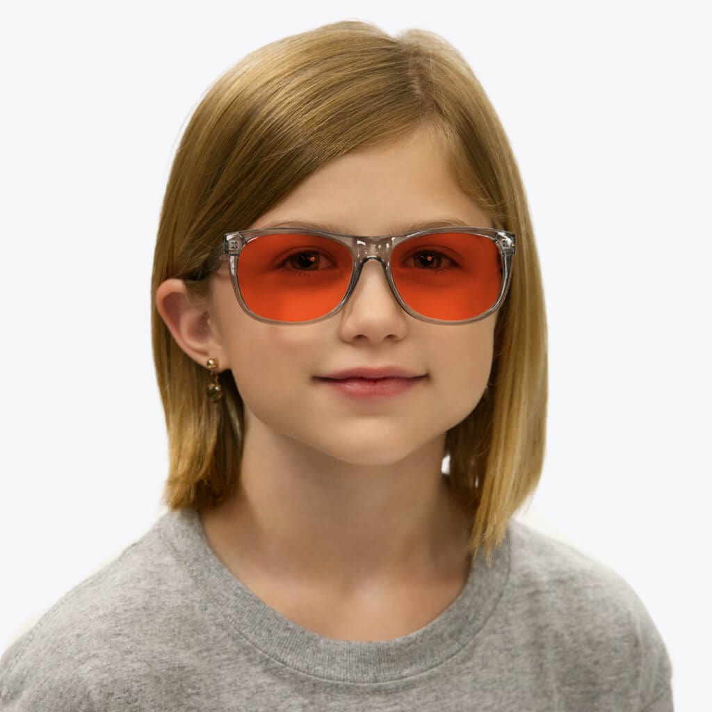 Kids NightFall Blue Blocking Glasses - Grey BlockBlueLight