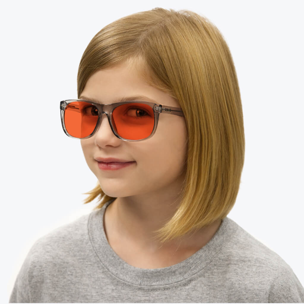 Kids NightFall Blue Blocking Glasses - Grey BlockBlueLight
