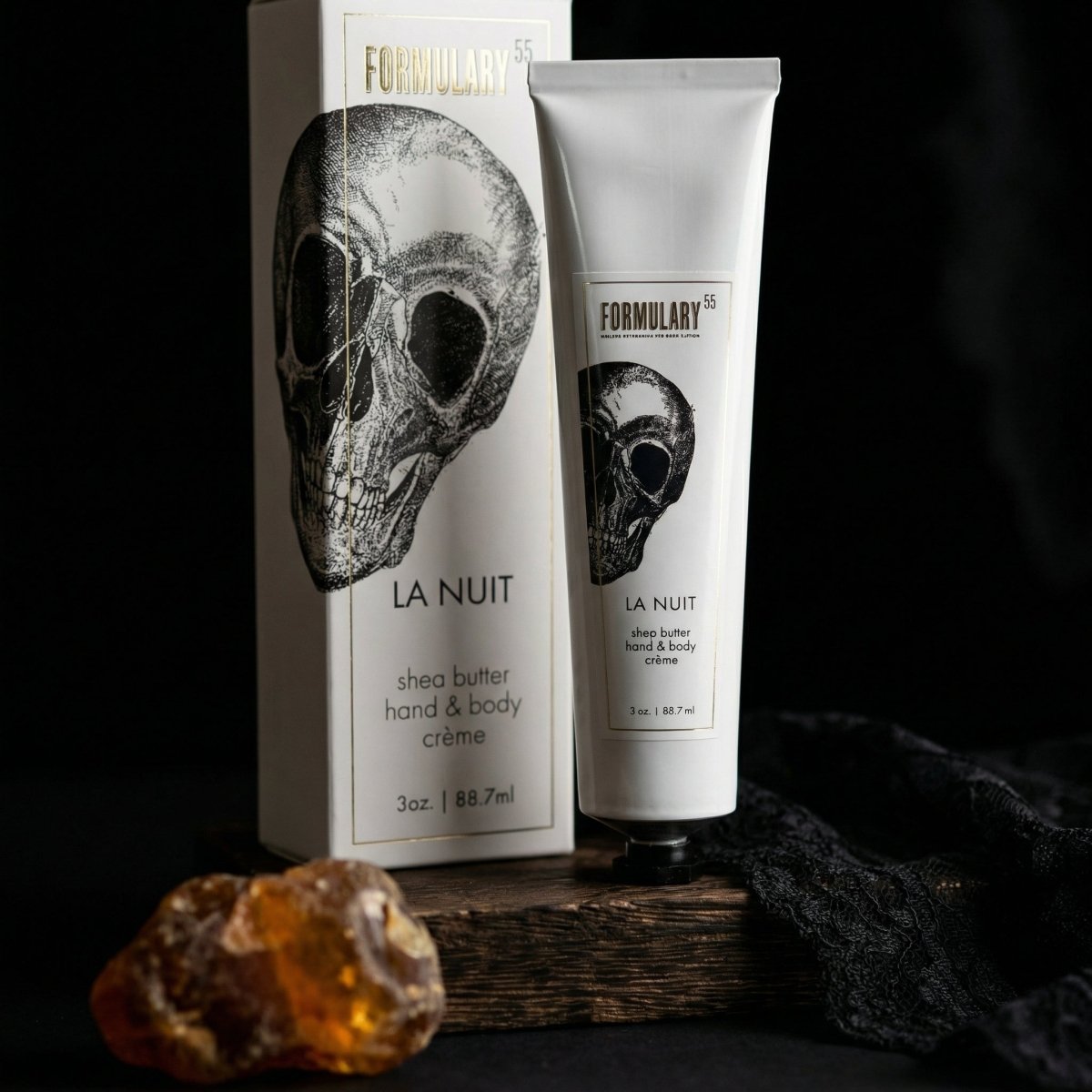 La Nuit - On-the-Go Shea Butter Hand and Body Creme Tube Formulary 55