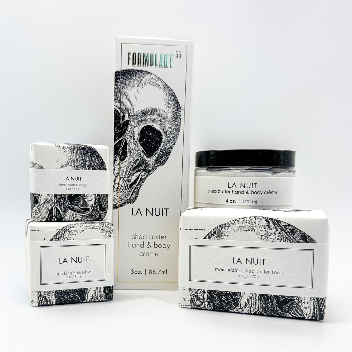 La Nuit - On-the-Go Shea Butter Hand and Body Creme Tube Formulary 55
