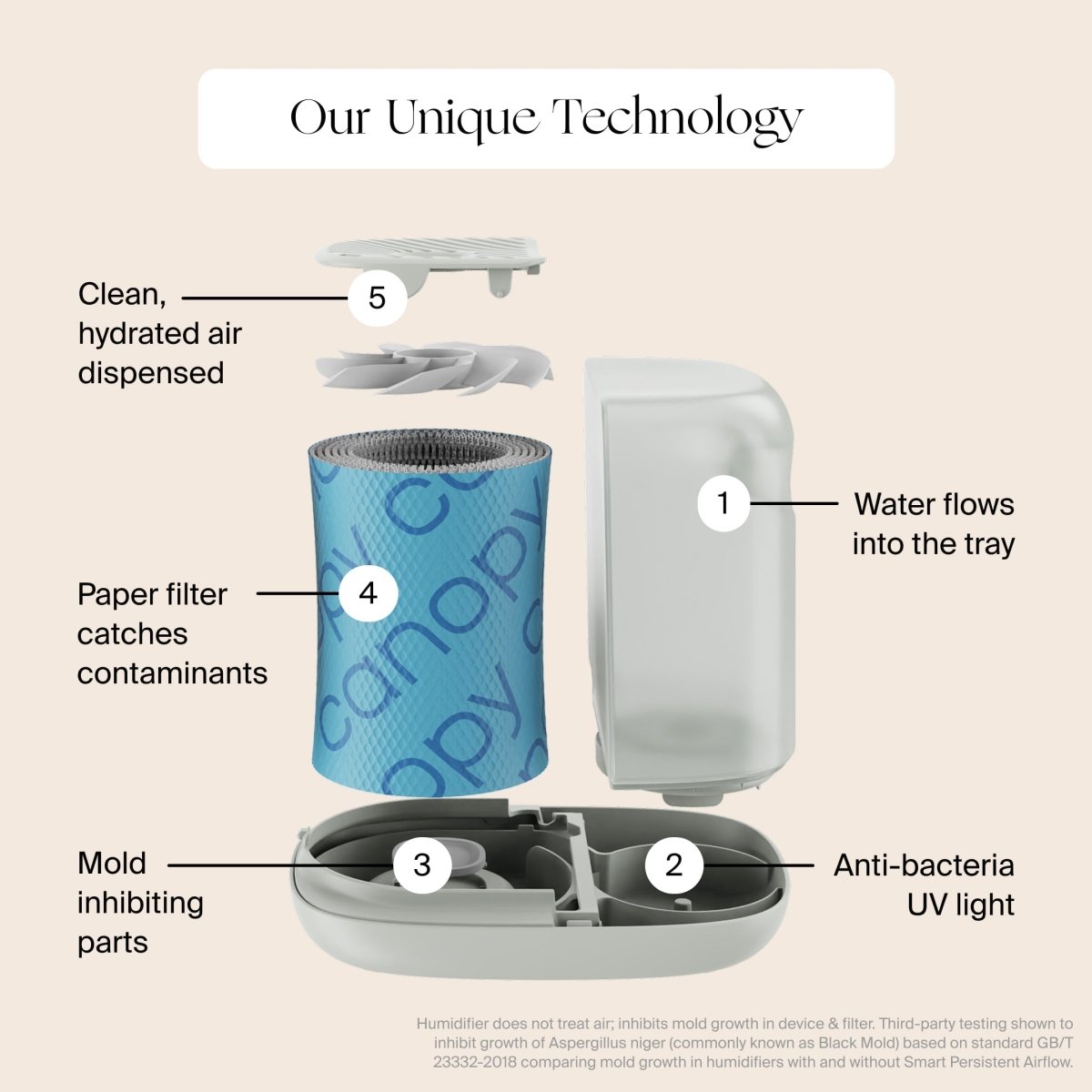 Large Room Humidifier Canopy