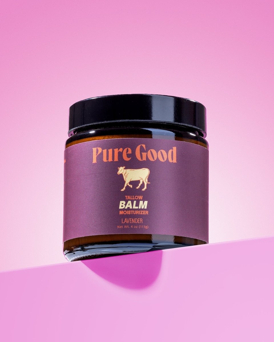 Lavender Tallow Balm - Calming & Restoring Pure Good LLC