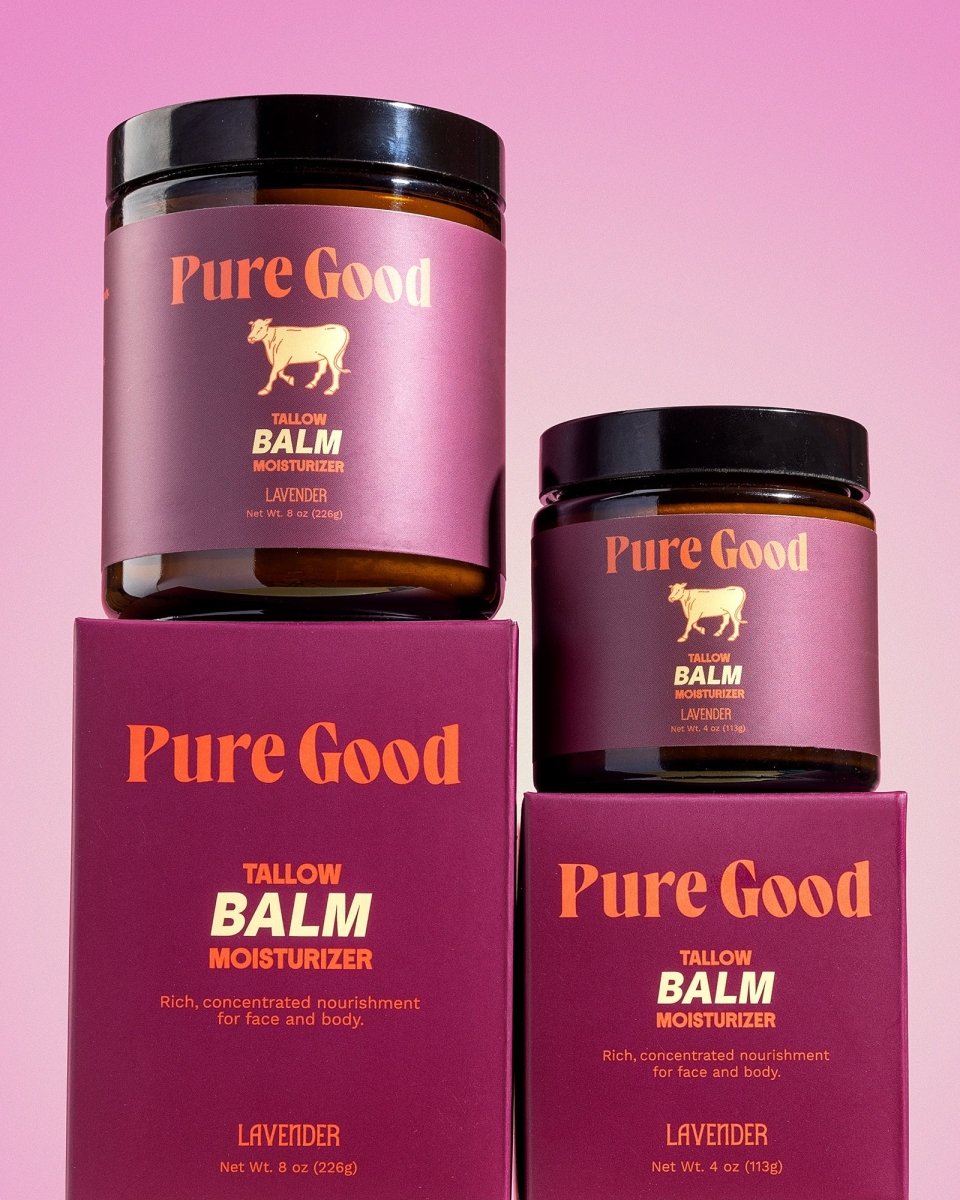 Lavender Tallow Balm - Calming & Restoring Pure Good LLC