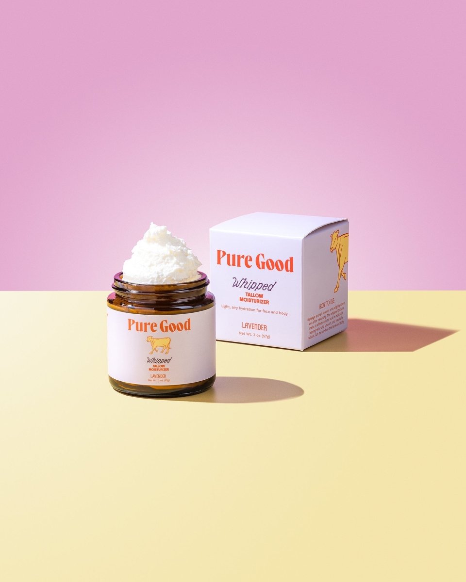 Lavender Whipped Tallow - Calming & Restoring Pure Good LLC
