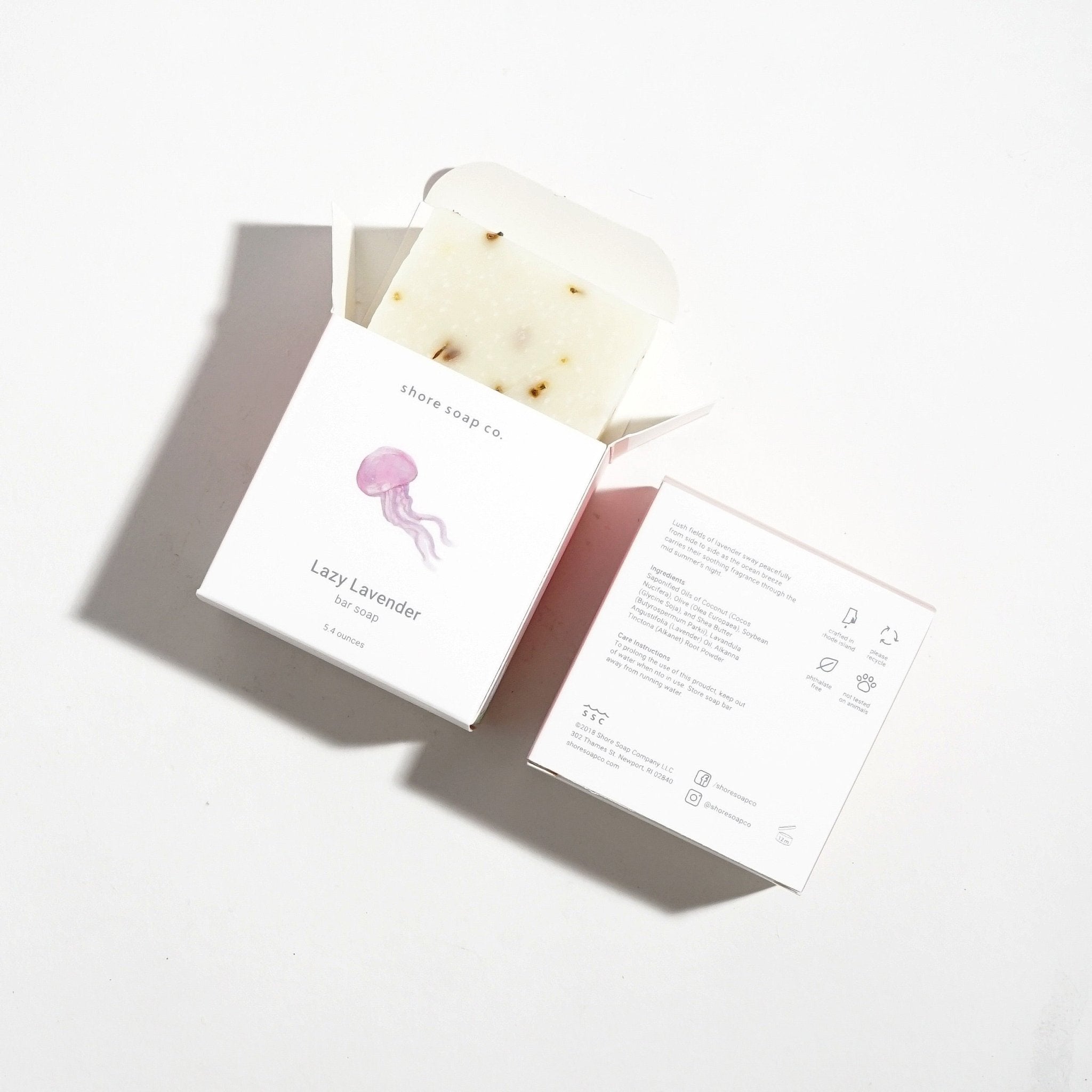 Lazy Lavender Bar Soap Shore Soap Co.