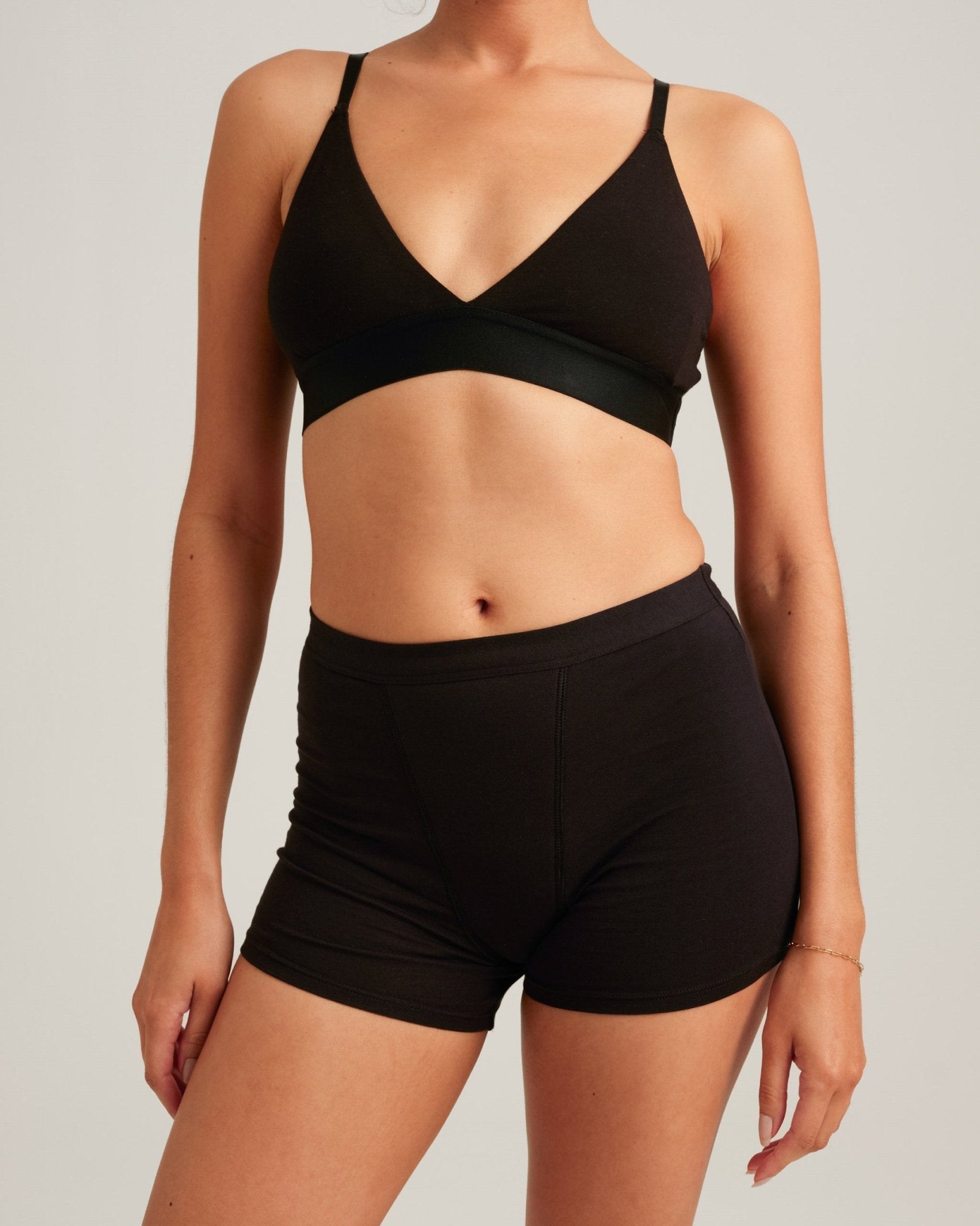 Leakproof Cotton Sleep Short Saalt