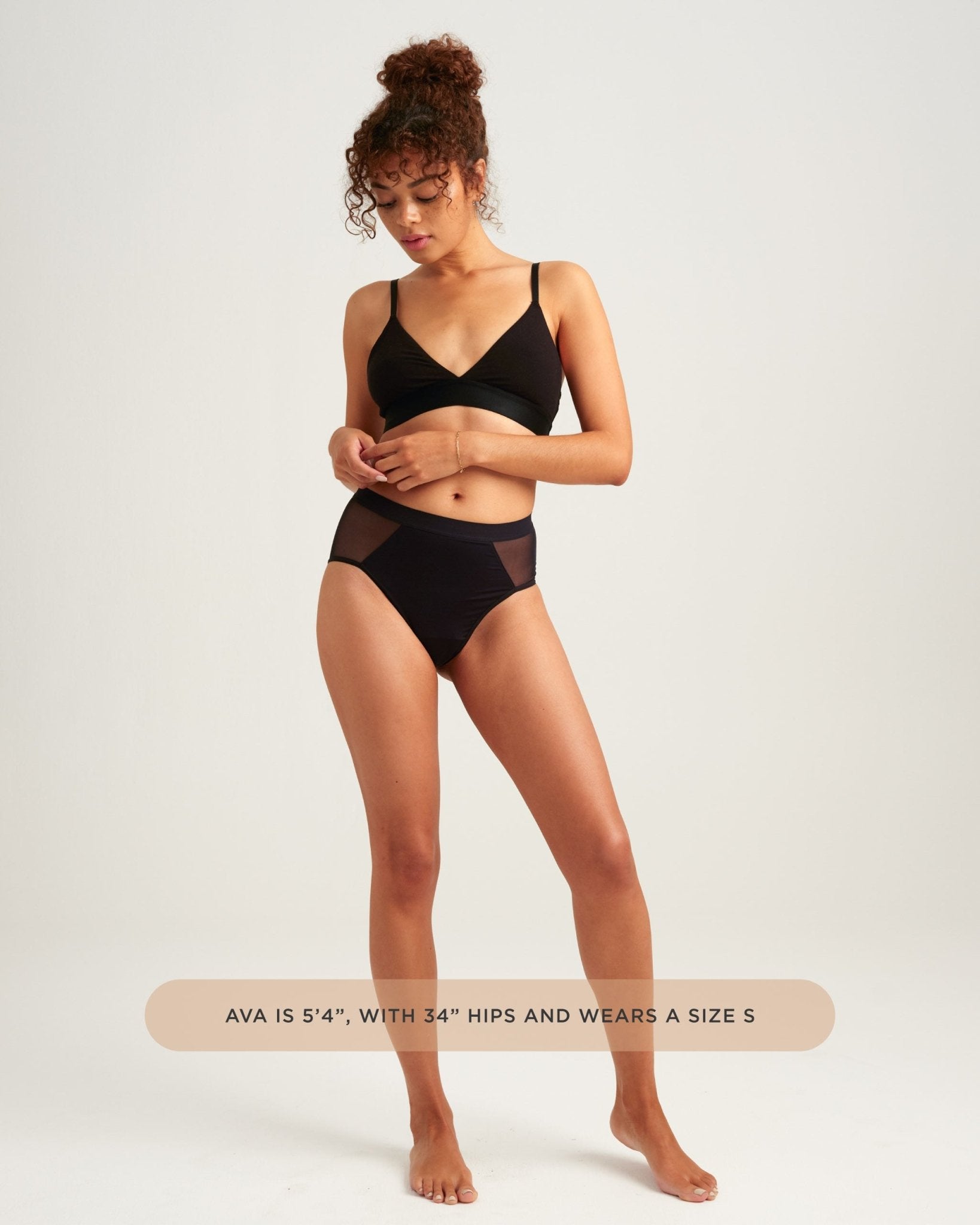 Leakproof French Cut High Waist Saalt