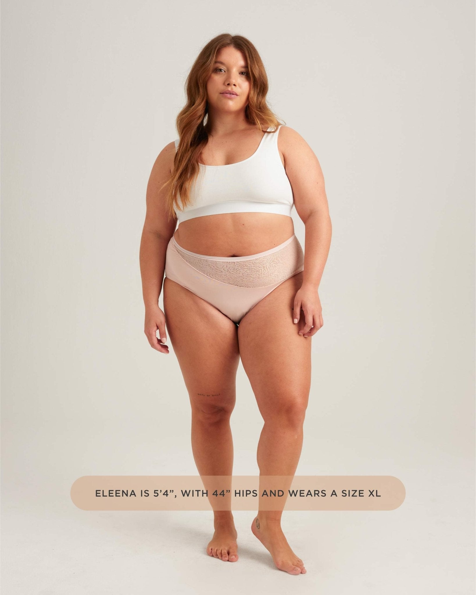 Leakproof Lace High Waist Saalt