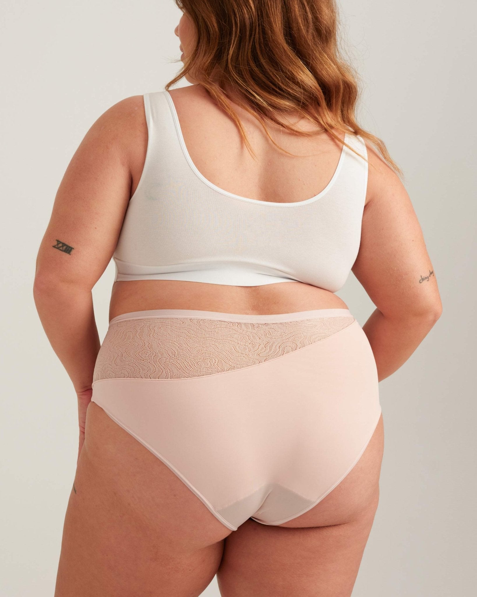 Leakproof Lace High Waist Saalt