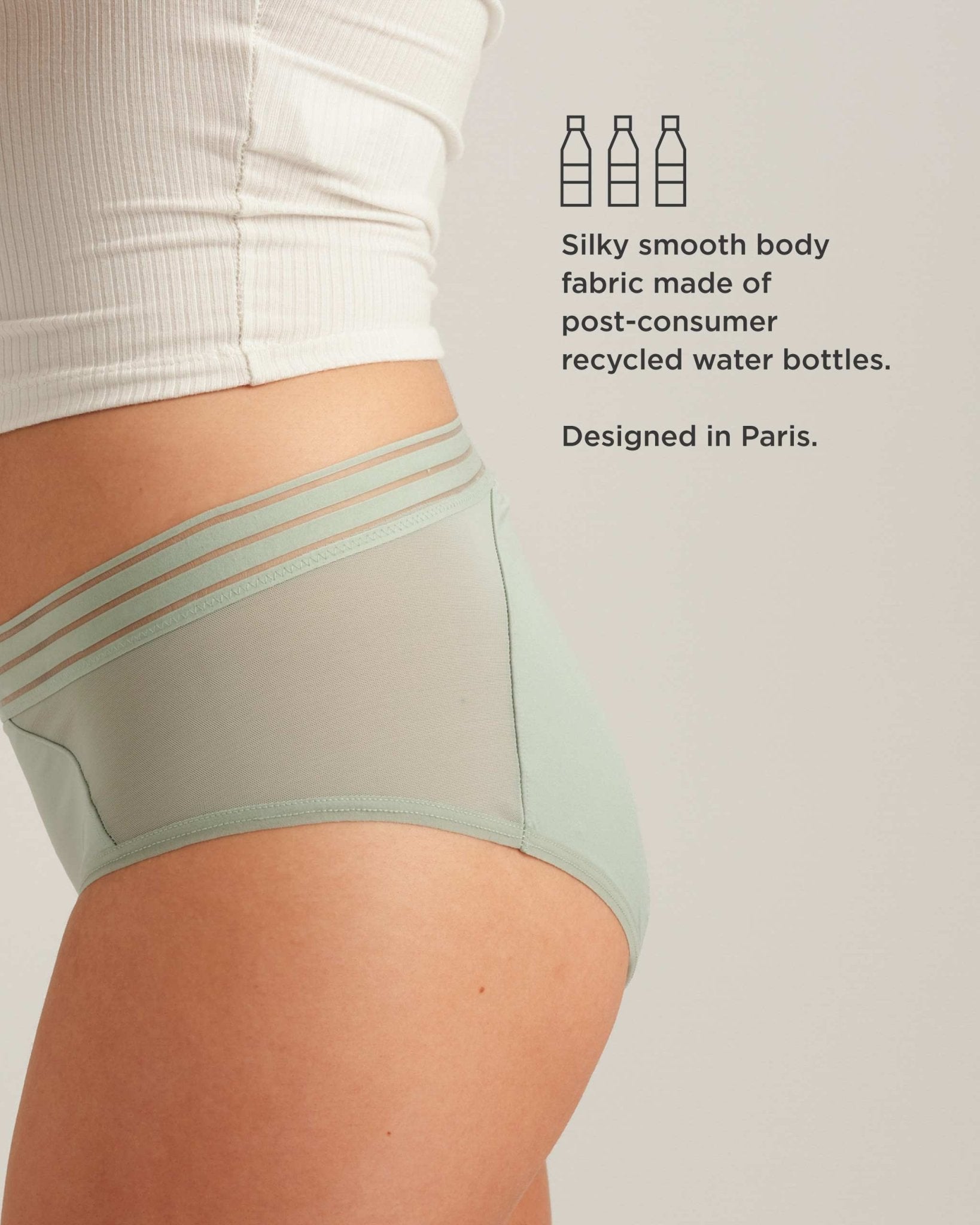 Leakproof Mesh Hipster Saalt