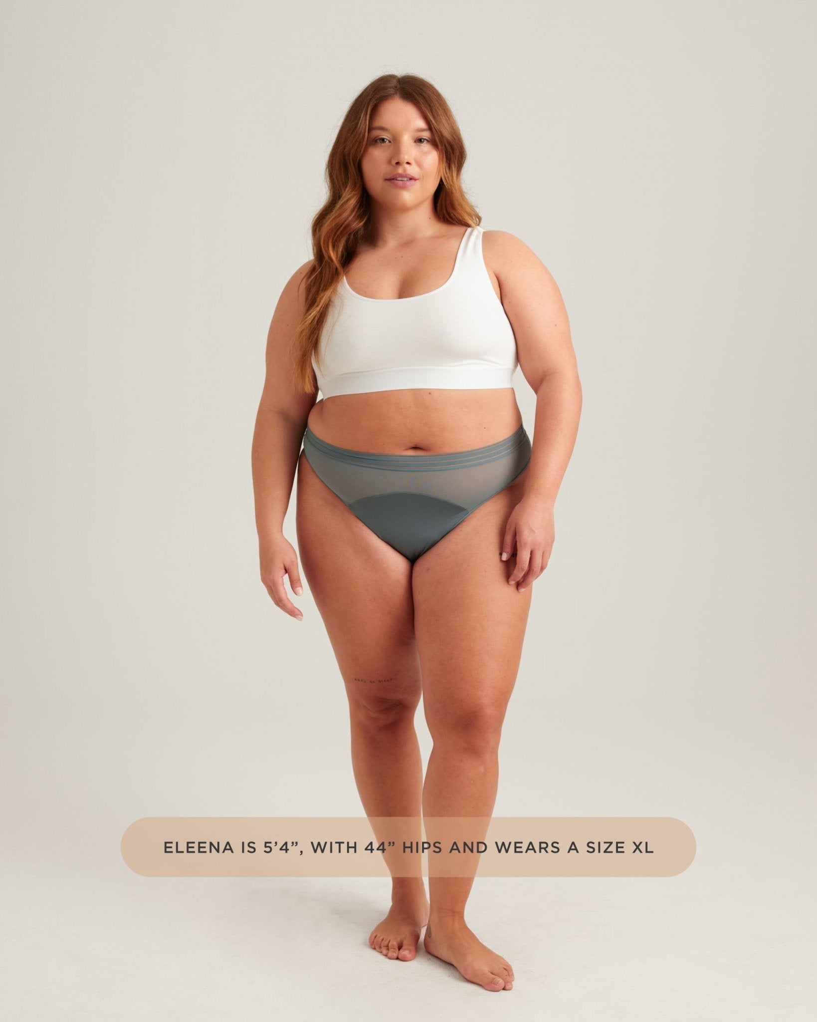 Leakproof Mesh Thong Saalt