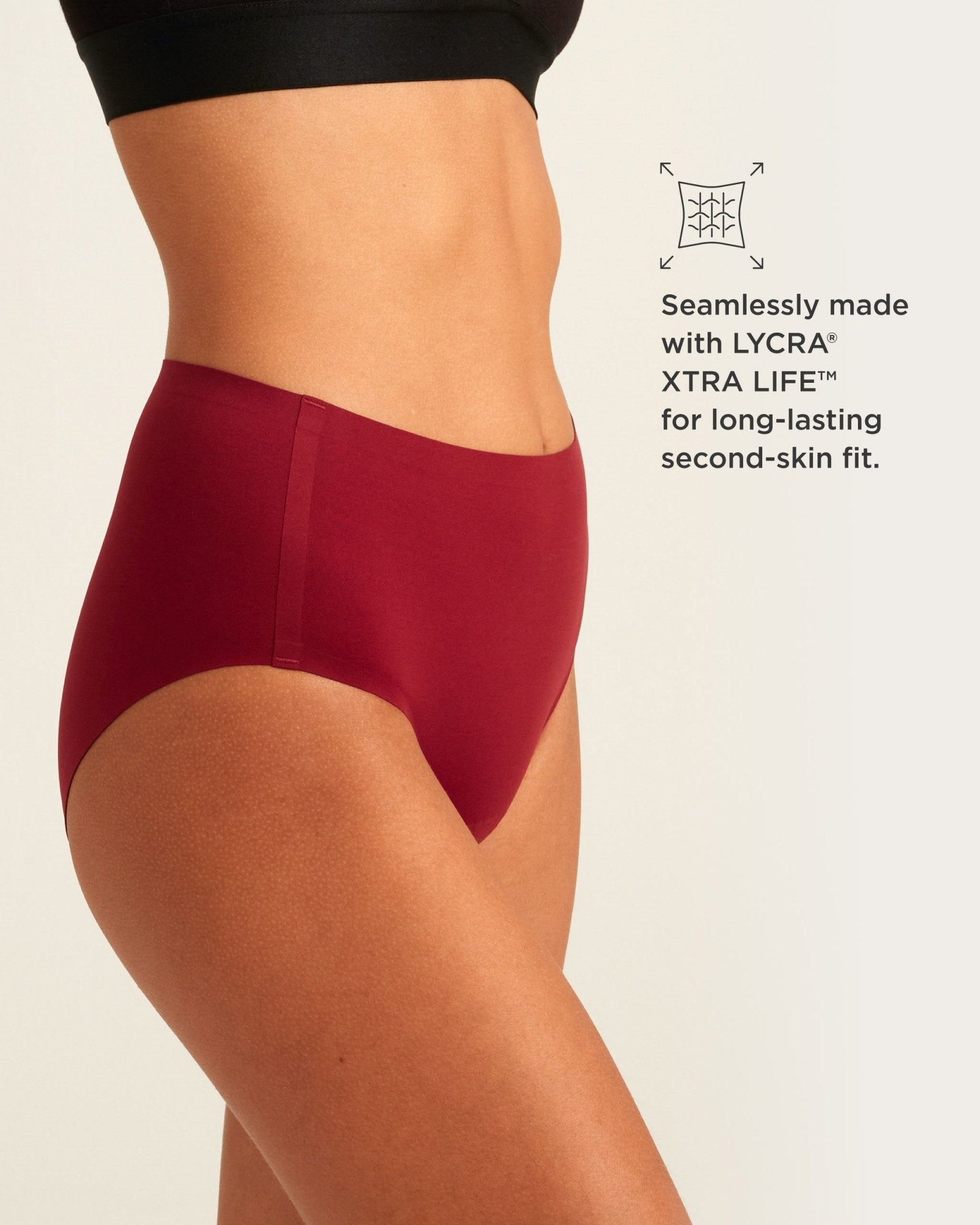 Leakproof Seamless High Waist Saalt