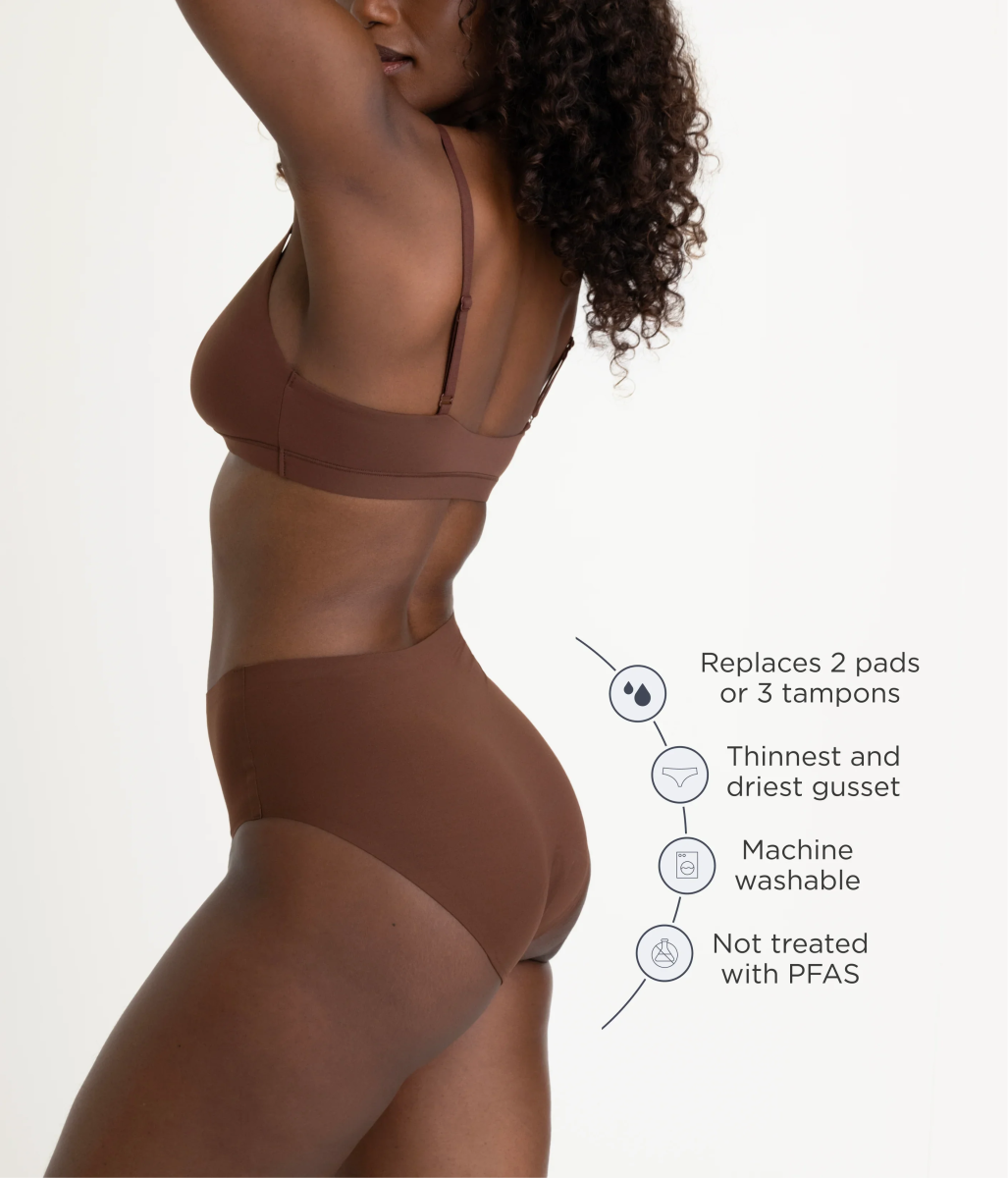 Leakproof Seamless High Waist Saalt