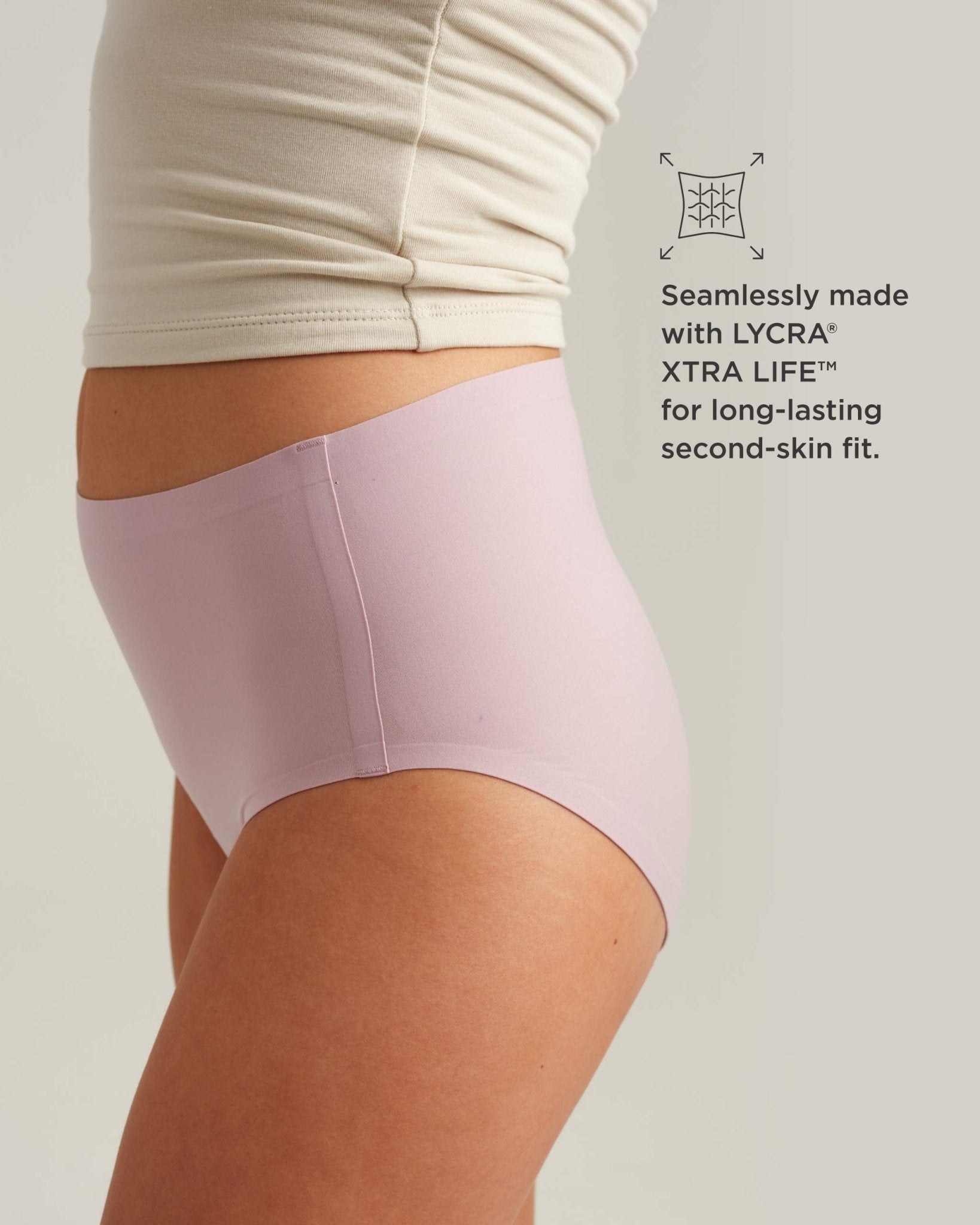 Leakproof Seamless High Waist Saalt