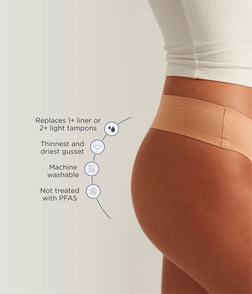 Leakproof Seamless Thong Saalt