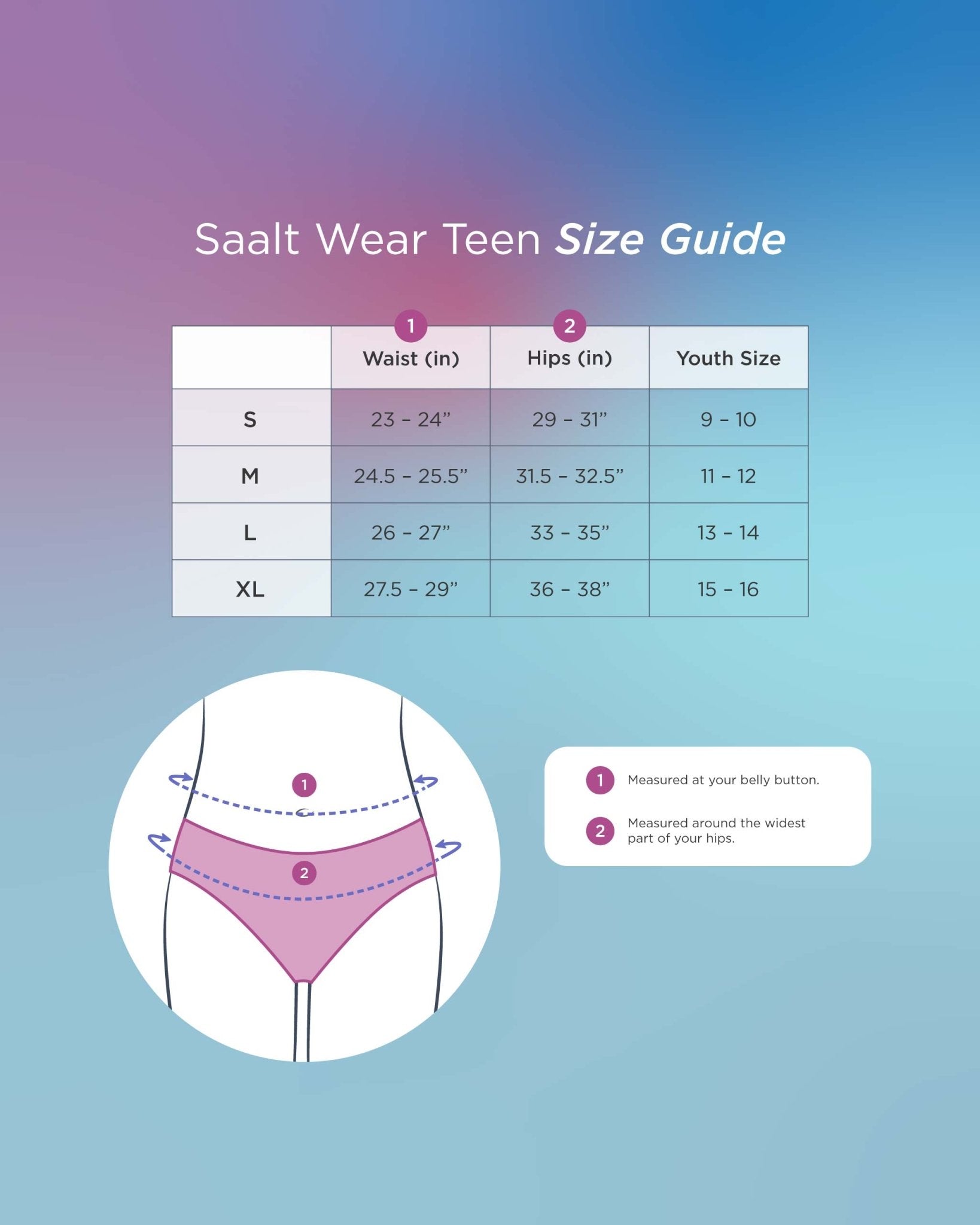 Leakproof Teen Brief Saalt