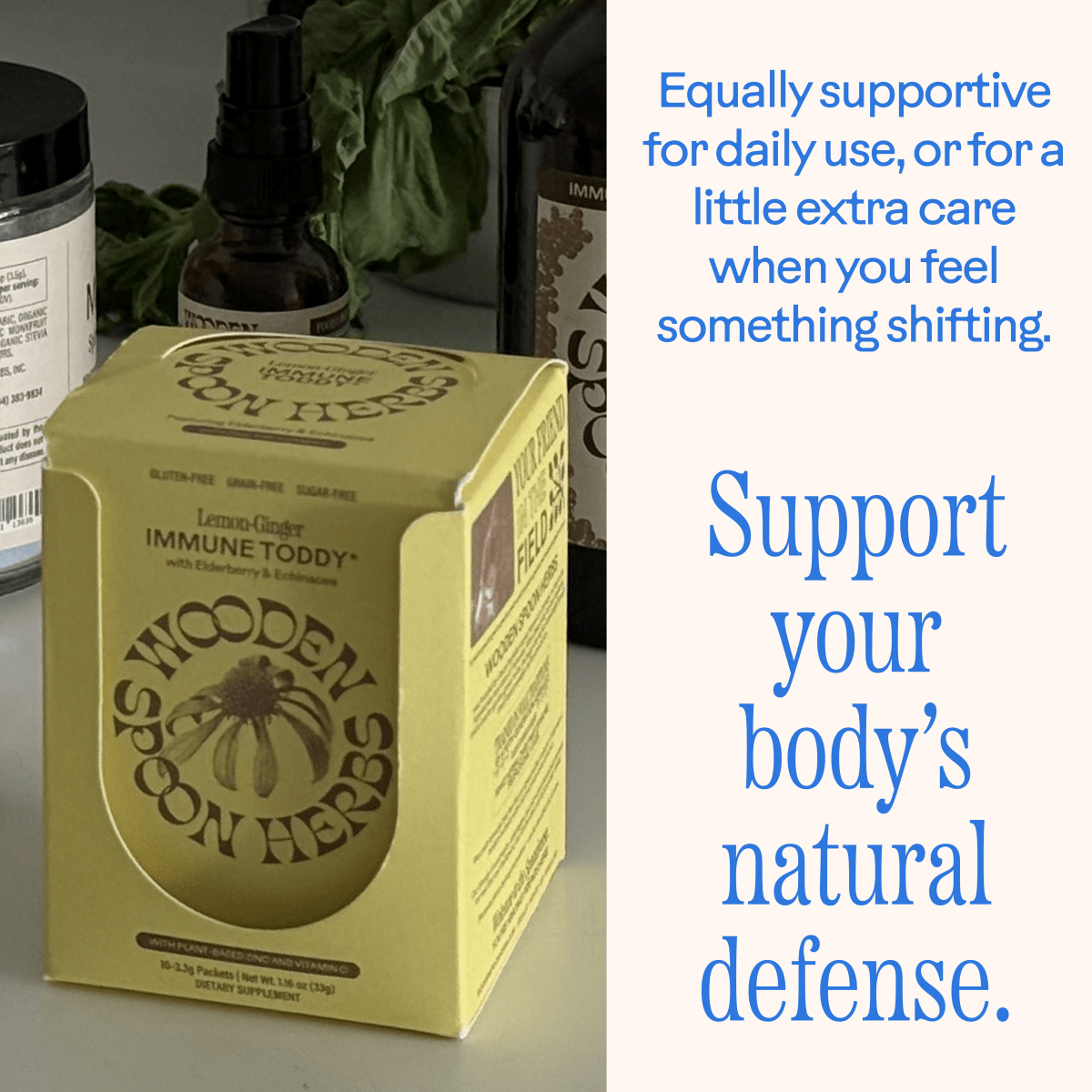 Lemon-Ginger Immune Toddy WOODEN SPOON HERBS