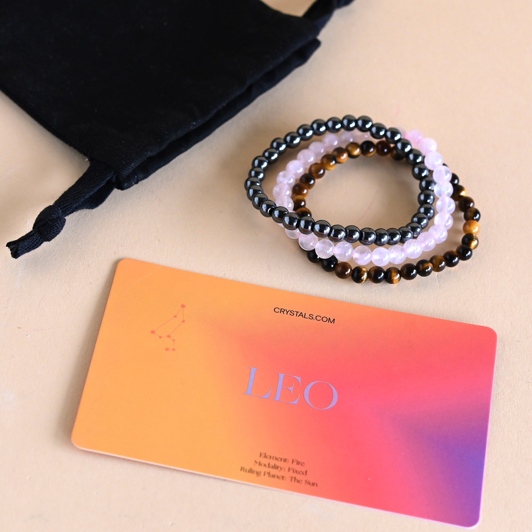 Leo Bracelet Trio CRYSTALS.COM