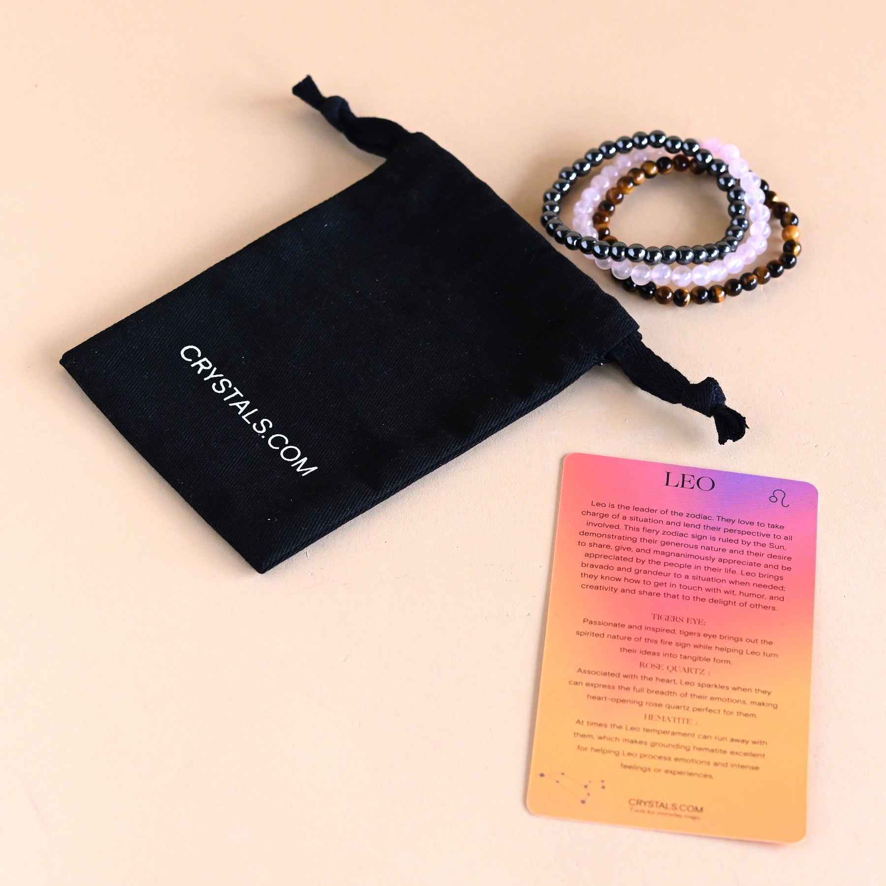 Leo Bracelet Trio CRYSTALS.COM