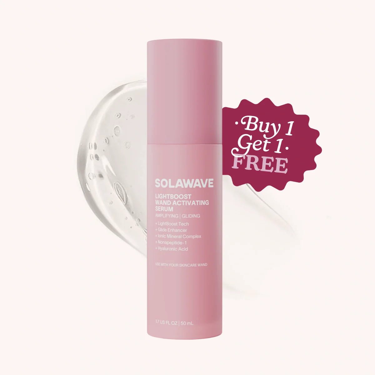 Light Therapy Boosting Wand Activating Serum Solawave
