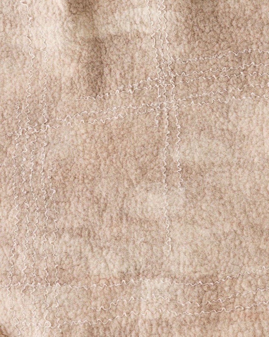 Linear Dusty Rose Hand - Felted Merino Wool Throw Pillow Kanju Interiors