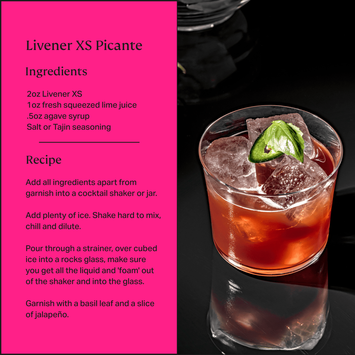 Livener XS • LIMITED EDITION Non - Alcoholic Botanical Elixir Three Spirit US