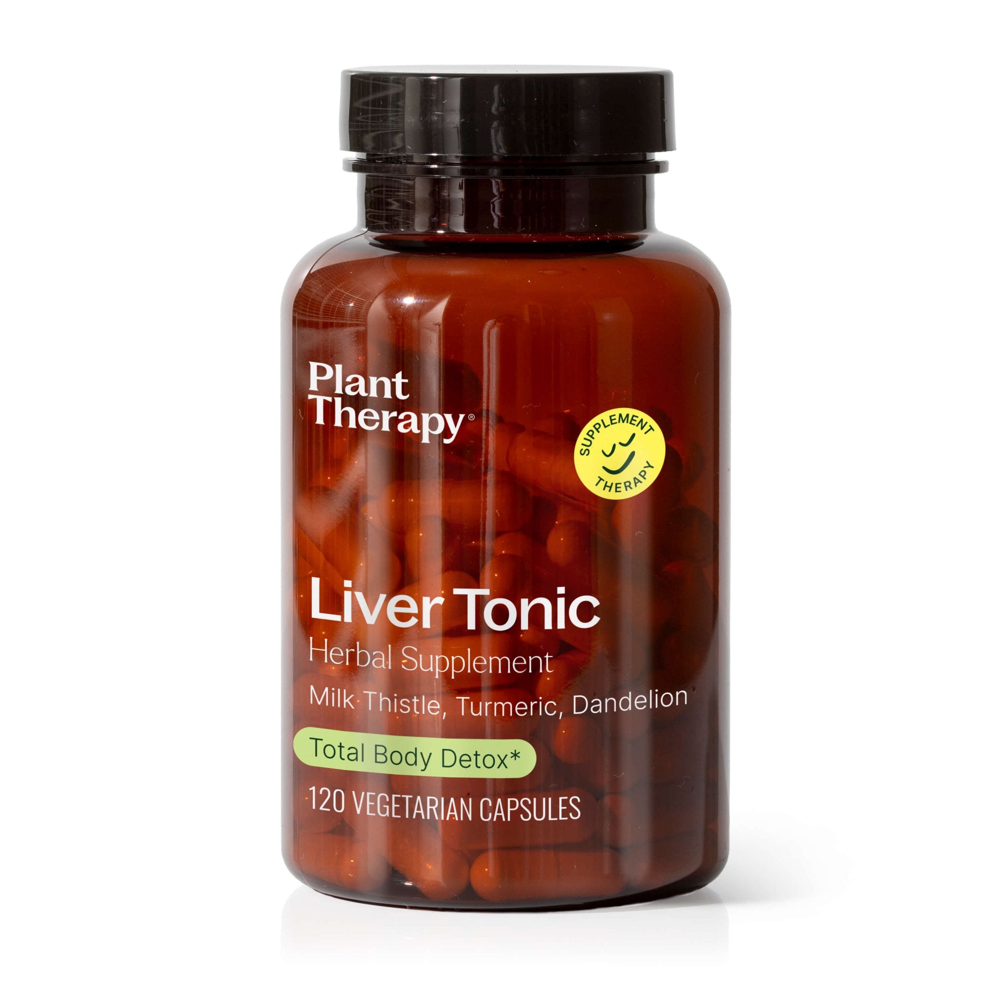 Liver Tonic Herbal Supplement - 120 Capsules Plant Therapy