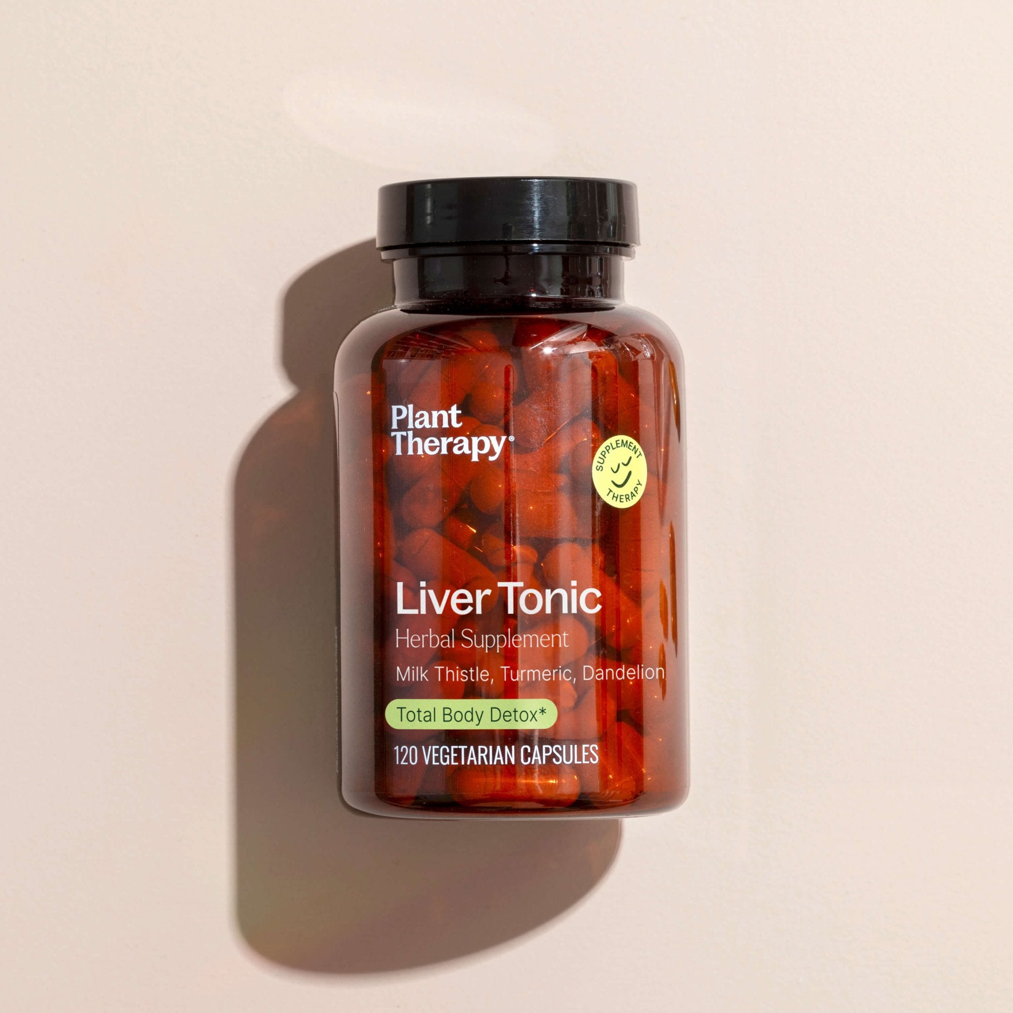 Liver Tonic Herbal Supplement - 120 Capsules Plant Therapy