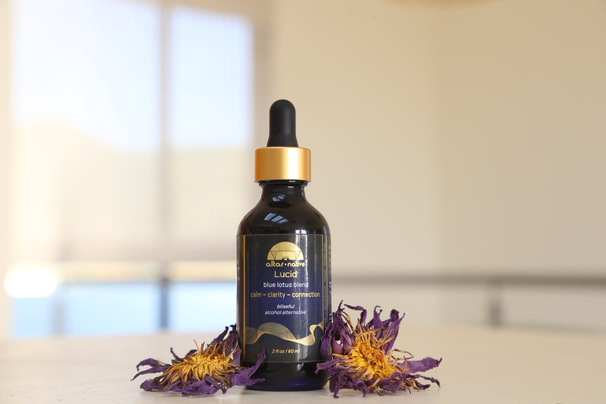 Lucid ✦ Blue Lotus Tincture Altar Native