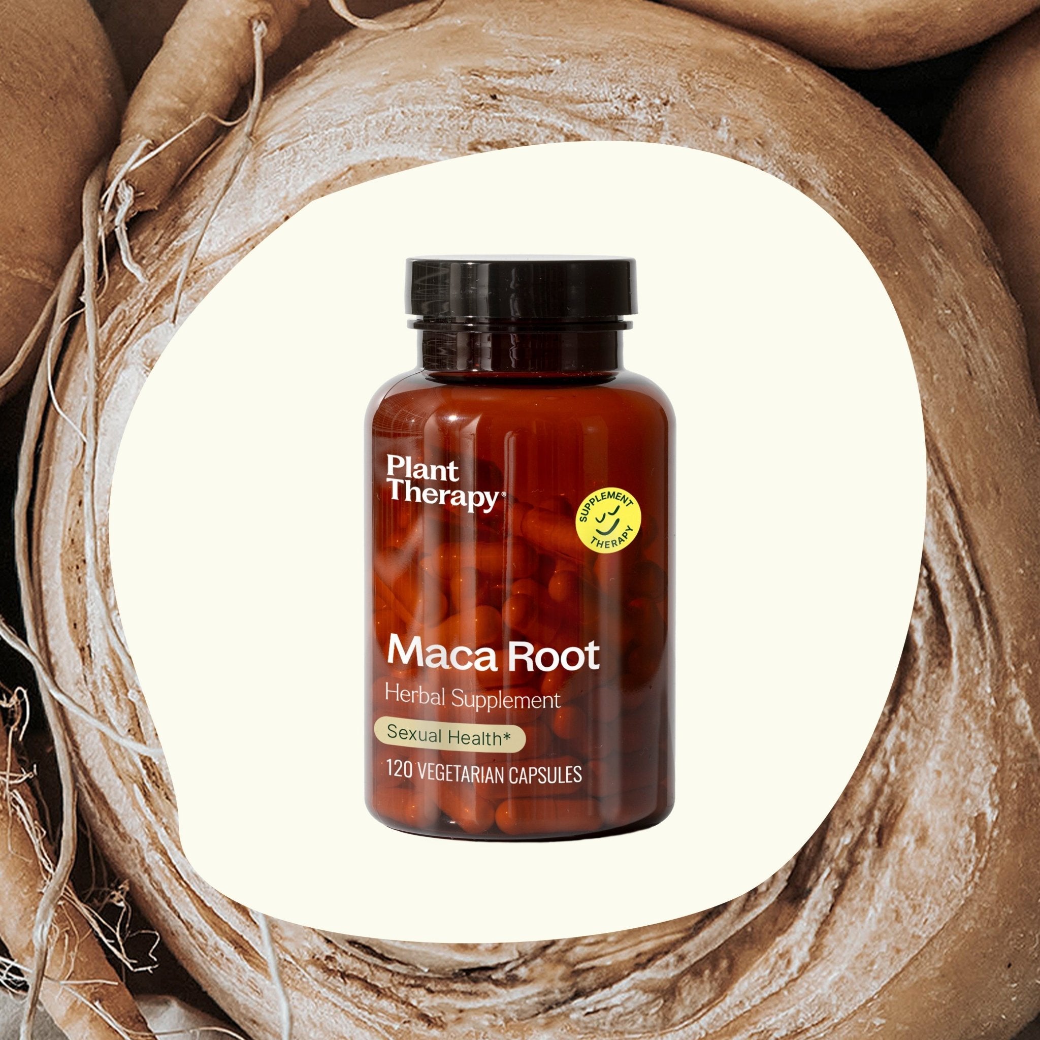 Maca Root Herbal Supplement - 120 Capsules Plant Therapy
