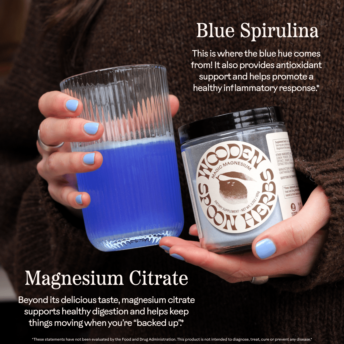 Magic Magnesium WOODEN SPOON HERBS