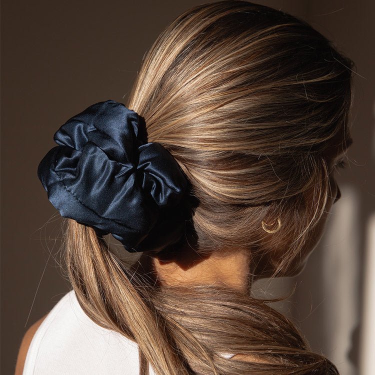 Midnight Blue - Padded Scrunchie Drowsy